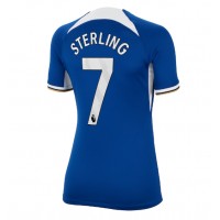 Koszulka piłkarska Chelsea Raheem Sterling #7 Strój Domowy dla kobiety 2023-24 tanio Krótki Rękaw